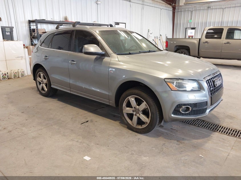 2011 Audi Q5 VIN WA1DKAFP6BA001330 IAAI salvage auction — NORMAL WEAR, Clear (Utah), sold $100 on 2026-07-29 (photo 1)
