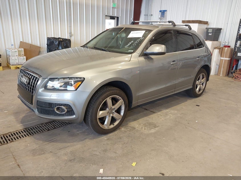2011 Audi Q5 VIN WA1DKAFP6BA001330 IAAI salvage auction — NORMAL WEAR, Clear (Utah), sold $100 on 2026-07-29 (photo 2)