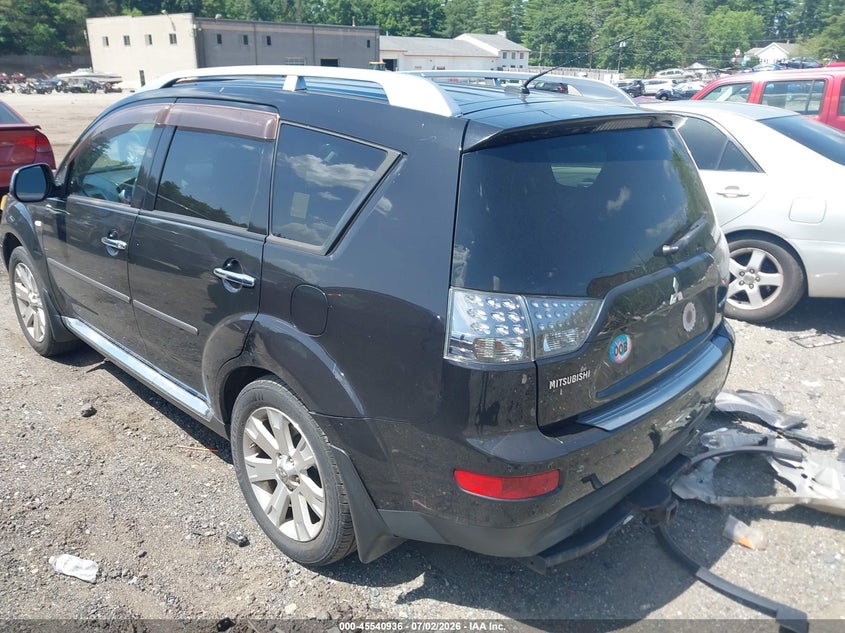 2009 Mitsubishi Outlander VIN JA4LT31W49Z015788 IAAI salvage auction — FRONT END, Salvage (Massachusetts), sold $400 on 2026-07-31 (photo 3)