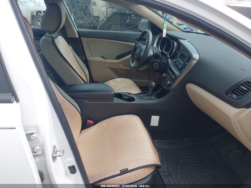 2014 Kia Optima VIN 5XXGM4A79EG262563 IAAI salvage auction — NORMAL WEAR, Original (Texas), sold $2,575 on 2026-07-15 (photo 5)