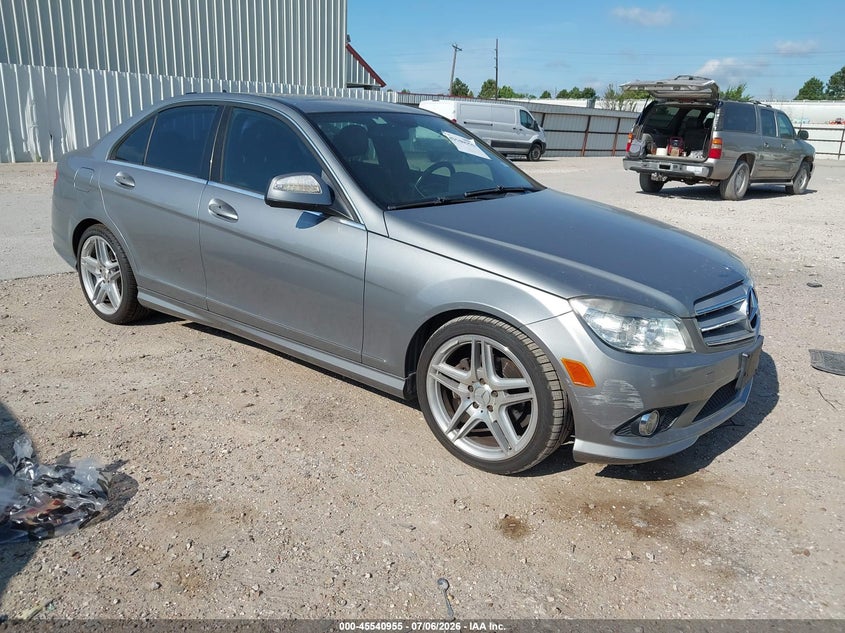 2008 Mercedes-benz C class VIN WDDGF54X08R016147 IAAI salvage auction — NORMAL WEAR, Original (Texas), sold $500 on 2026-07-09 (photo 1)