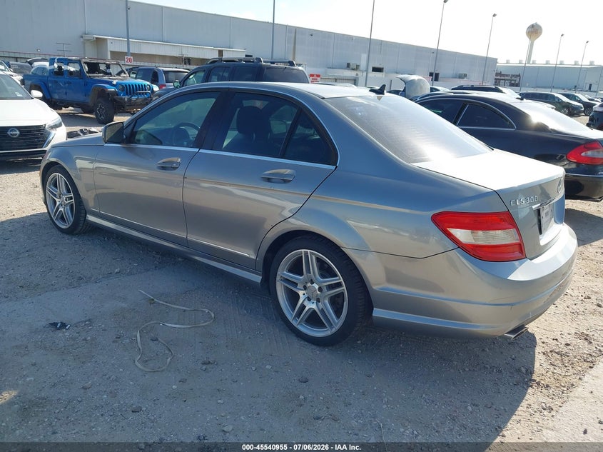 2008 Mercedes-benz C class VIN WDDGF54X08R016147 IAAI salvage auction — NORMAL WEAR, Original (Texas), sold $500 on 2026-07-09 (photo 3)