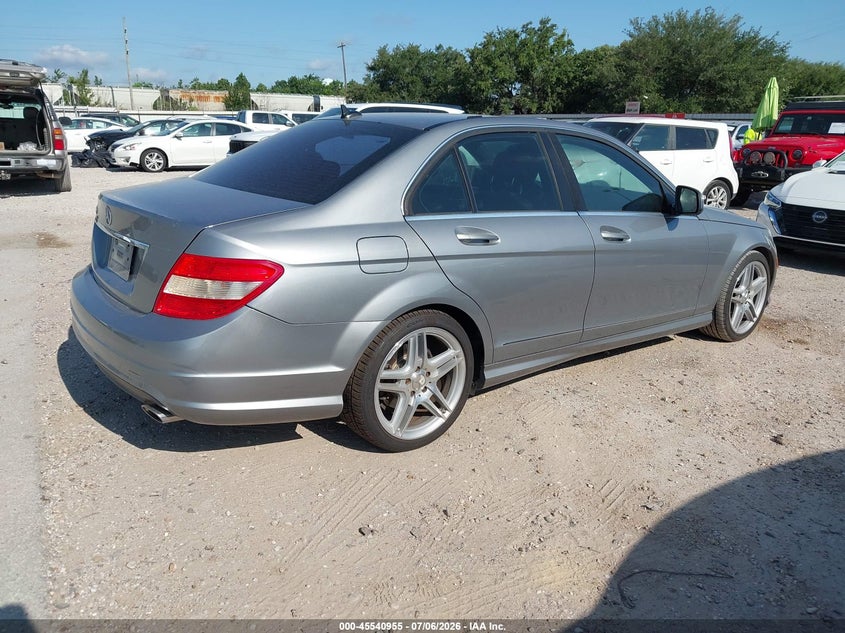 2008 Mercedes-benz C class VIN WDDGF54X08R016147 IAAI salvage auction — NORMAL WEAR, Original (Texas), sold $500 on 2026-07-09 (photo 4)
