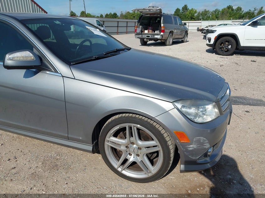 2008 Mercedes-benz C class VIN WDDGF54X08R016147 IAAI salvage auction — NORMAL WEAR, Original (Texas), sold $500 on 2026-07-09 (photo 6)