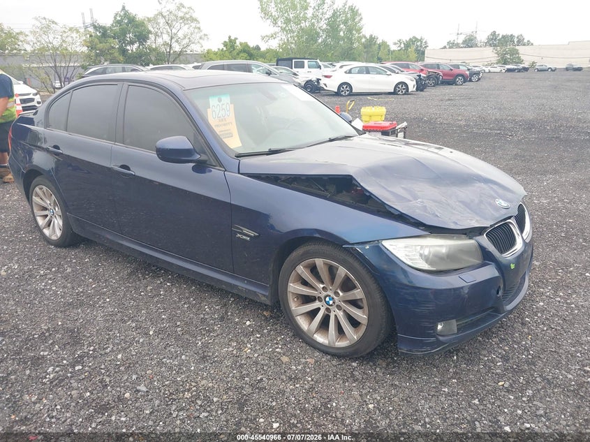 2011 BMW 3 series VIN WBAPK5G56BNN28944 IAAI salvage auction — FRONT END, Mv-907A (New York), sold $425 on 2026-07-14 (photo 1)