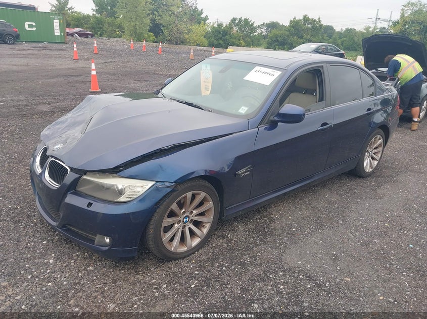 2011 BMW 3 series VIN WBAPK5G56BNN28944 IAAI salvage auction — FRONT END, Mv-907A (New York), sold $425 on 2026-07-14 (photo 2)