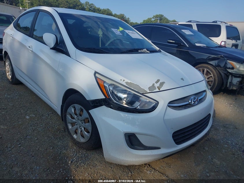 2016 Hyundai Accent VIN KMHCT4AE0GU123883 IAAI salvage auction — NORMAL WEAR, Clear (Georgia), sold $275 on 2026-07-28 (photo 6)
