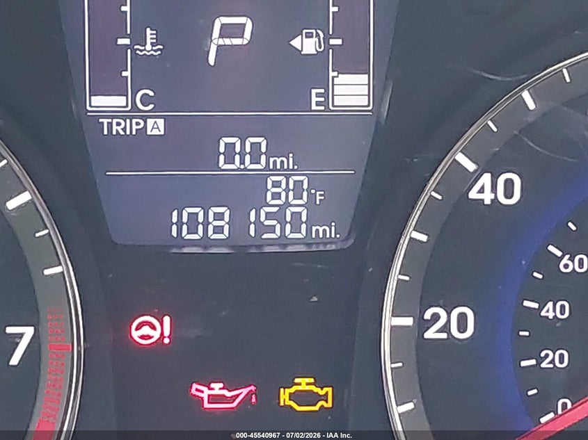 2016 Hyundai Accent VIN KMHCT4AE0GU123883 IAAI salvage auction — NORMAL WEAR, Clear (Georgia), sold $275 on 2026-07-28 (photo 7)