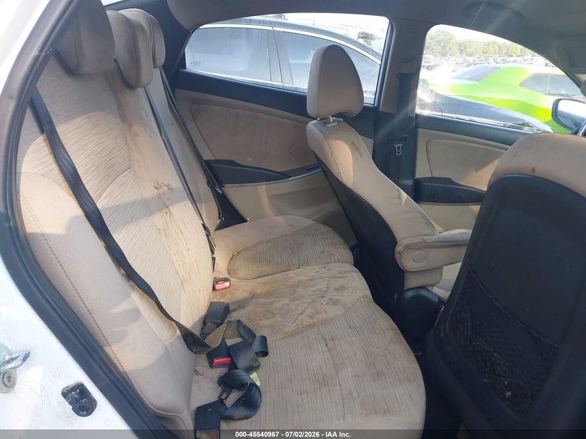 2016 Hyundai Accent VIN KMHCT4AE0GU123883 IAAI salvage auction — NORMAL WEAR, Clear (Georgia), sold $275 on 2026-07-28 (photo 8)
