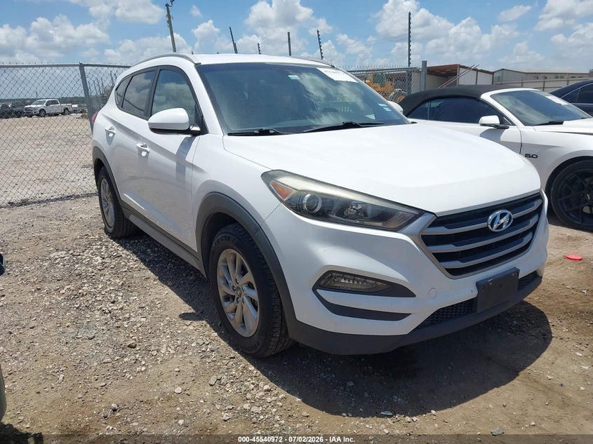 2018 Hyundai Tucson VIN KM8J33A42JU695716 IAAI salvage auction — NORMAL WEAR, Original (Texas), sold $5,350 on 2026-07-14 (photo 1)