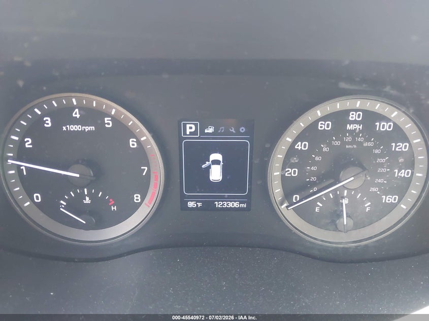 2018 Hyundai Tucson VIN KM8J33A42JU695716 IAAI salvage auction — NORMAL WEAR, Original (Texas), sold $5,350 on 2026-07-14 (photo 7)
