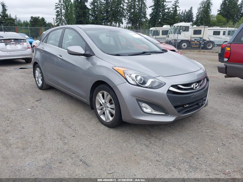 2013 Hyundai Elantra VIN KMHD35LE3DU133066 IAAI salvage auction — NORMAL WEAR, Clear (Washington), sold $475 on 2026-07-15 (photo 1)