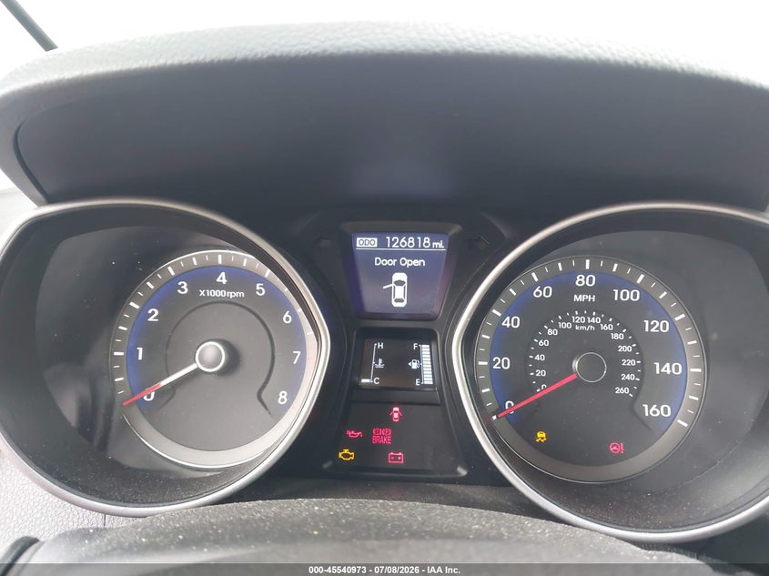 2013 Hyundai Elantra VIN KMHD35LE3DU133066 IAAI salvage auction — NORMAL WEAR, Clear (Washington), sold $475 on 2026-07-15 (photo 7)