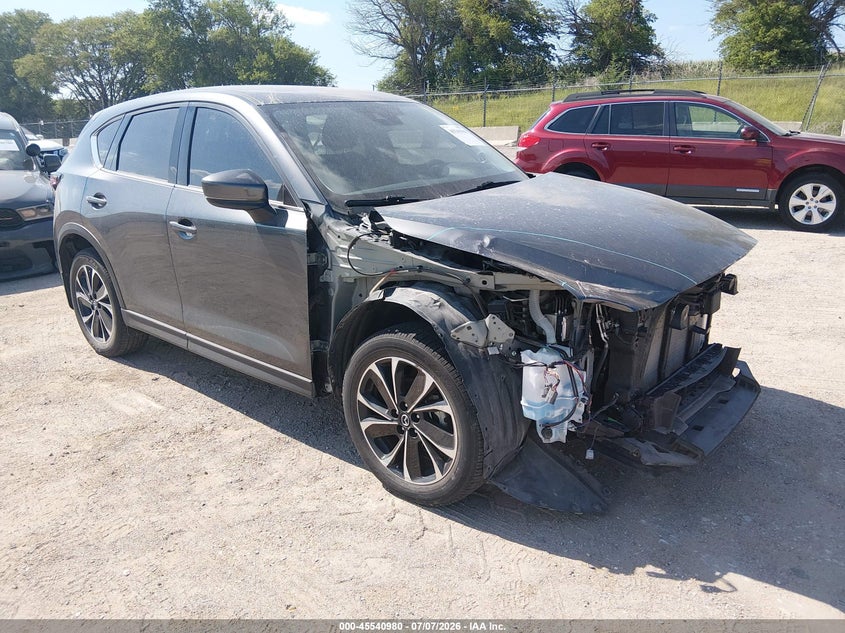2022 Mazda Cx-5 VIN JM3KFBEMXN0539836 — IAAI salvage auction photo