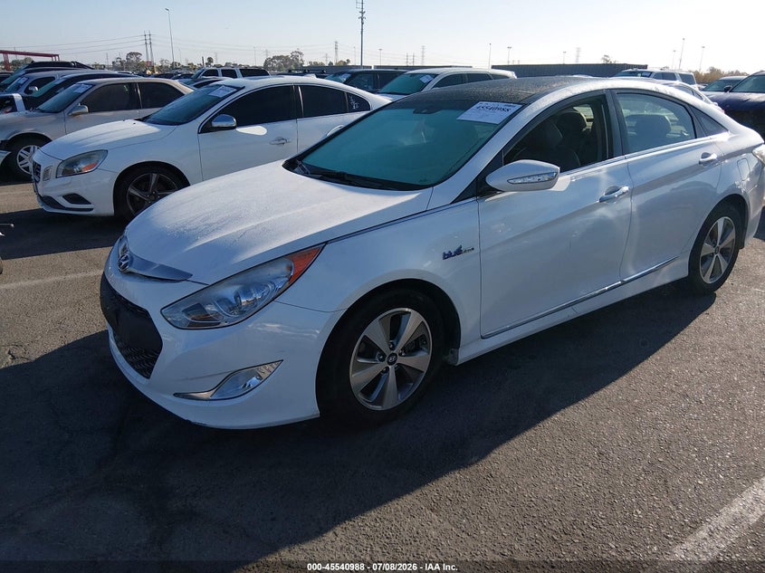 2012 Hyundai Sonata VIN KMHEC4A47CA019984 IAAI salvage auction — RIGHT FRONT, Salvage Title, sold $1,750 on 2026-07-16 (photo 2)