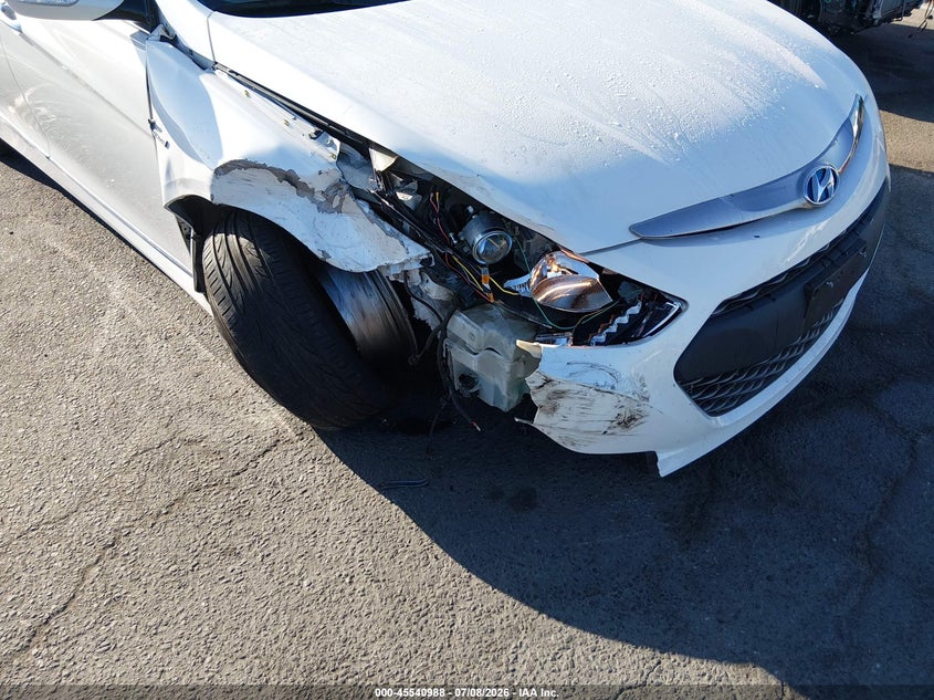 2012 Hyundai Sonata VIN KMHEC4A47CA019984 IAAI salvage auction — RIGHT FRONT, Salvage Title, sold $1,750 on 2026-07-16 (photo 6)