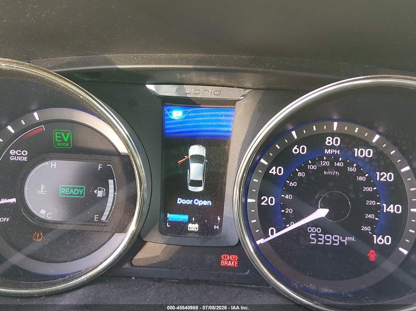 2012 Hyundai Sonata VIN KMHEC4A47CA019984 IAAI salvage auction — RIGHT FRONT, Salvage Title, sold $1,750 on 2026-07-16 (photo 7)