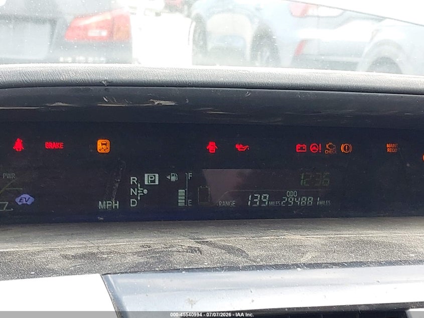 2013 Toyota Prius v VIN JTDZN3EU9D3202040 IAAI salvage auction — NORMAL WEAR, Clear (Indiana), sold $1,200 on 2026-07-10 (photo 7)