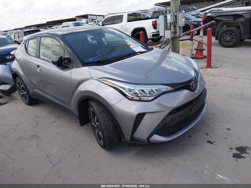 2020 Toyota C-hr VIN JTNKHMBX3L1084618 IAAI salvage auction — LEFT SIDE, Salvage (Texas), sold $3,150 on 2026-07-28 (photo 1)