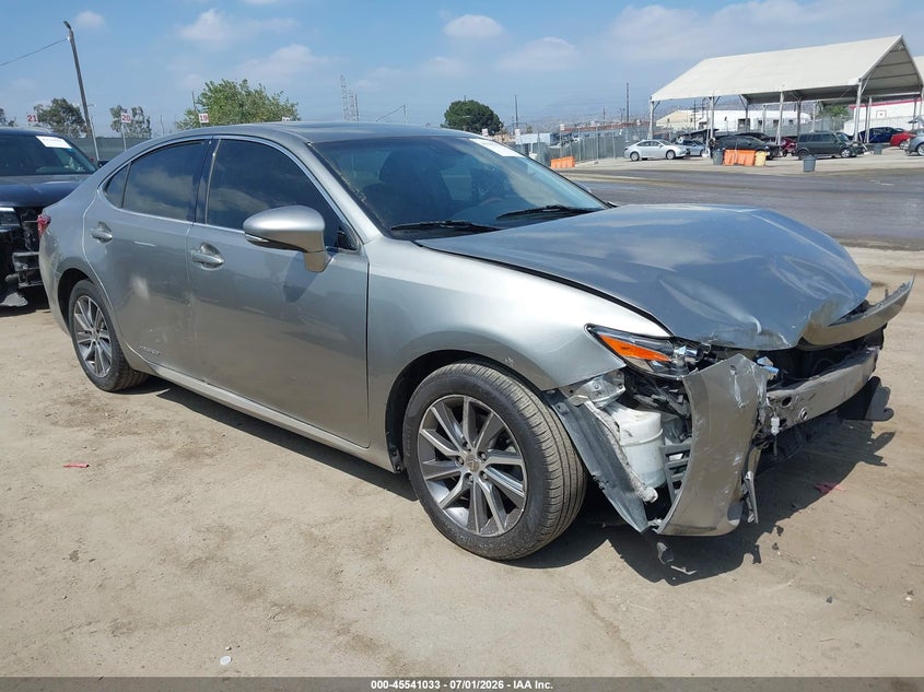 2016 Lexus VIN JTHBW1GG7G2104885 IAAI salvage auction — FRONT END, Salvage (California), sold $25 on 2026-08-02 (photo 1)