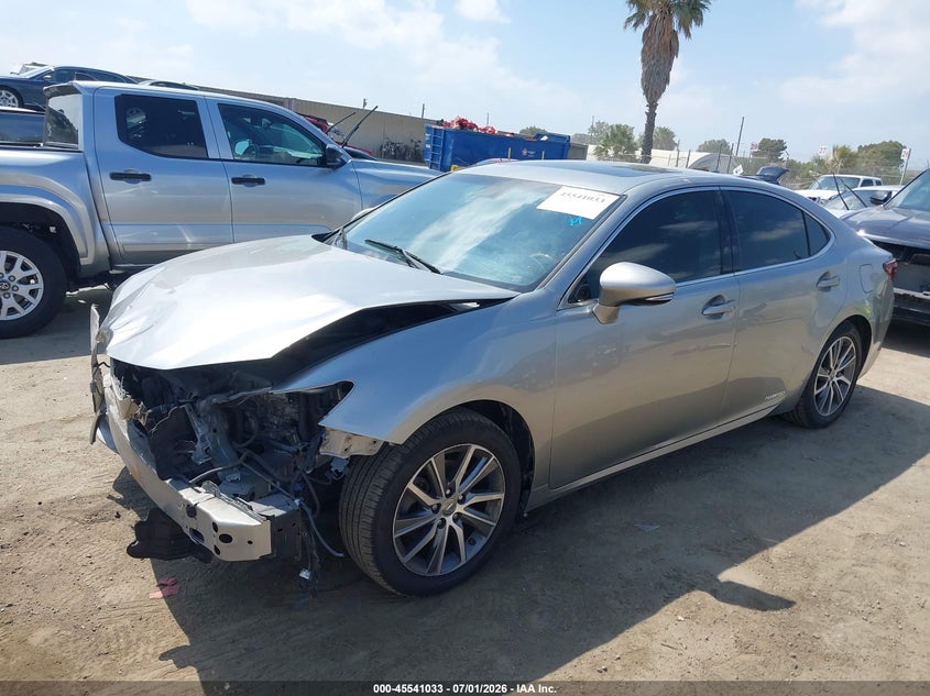 2016 Lexus VIN JTHBW1GG7G2104885 IAAI salvage auction — FRONT END, Salvage (California), sold $25 on 2026-08-02 (photo 2)