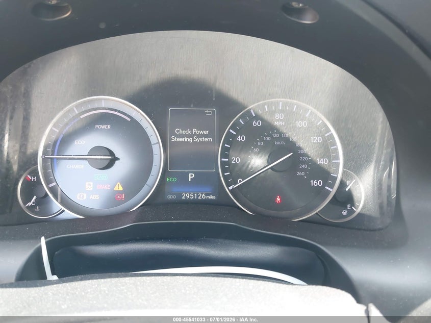 2016 Lexus VIN JTHBW1GG7G2104885 IAAI salvage auction — FRONT END, Salvage (California), sold $25 on 2026-08-02 (photo 7)