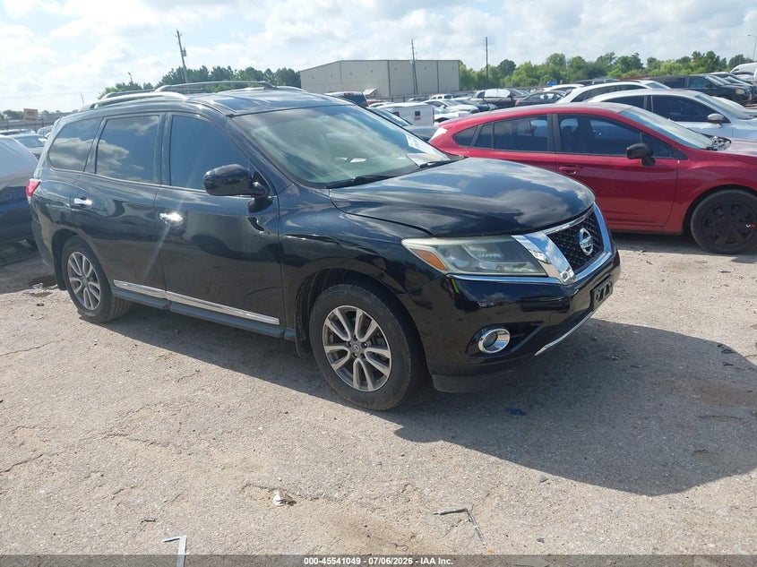 2014 Nissan Pathfinder VIN 5N1AR2MN4EC711522 IAAI salvage auction — NORMAL WEAR, Original (Texas), sold $425 on 2026-07-19 (photo 1)