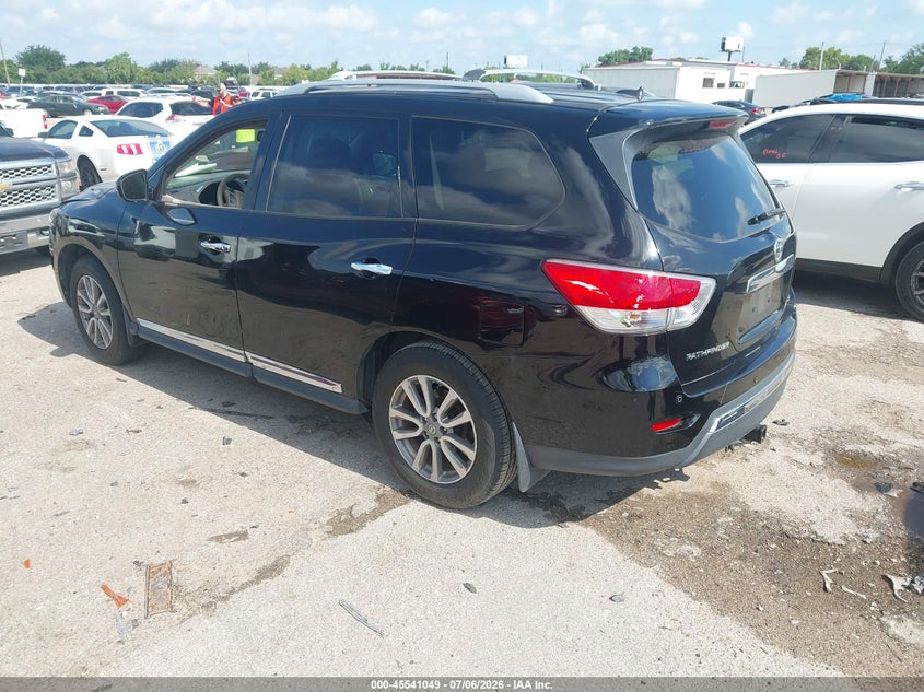 2014 Nissan Pathfinder VIN 5N1AR2MN4EC711522 IAAI salvage auction — NORMAL WEAR, Original (Texas), sold $425 on 2026-07-19 (photo 3)