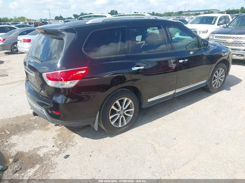 2014 Nissan Pathfinder VIN 5N1AR2MN4EC711522 IAAI salvage auction — NORMAL WEAR, Original (Texas), sold $425 on 2026-07-19 (photo 4)