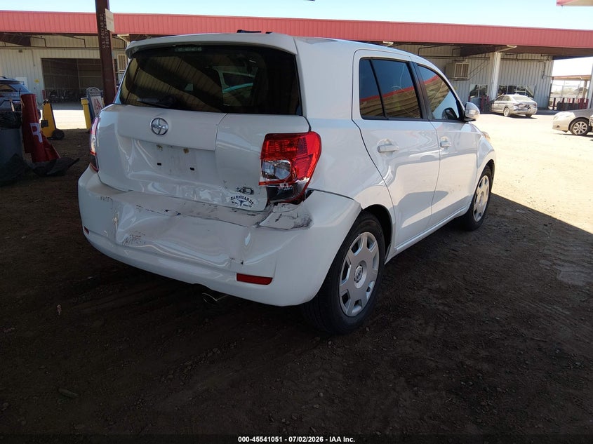 2013 Scion Xd VIN JTKKUPB43D1031306 IAAI salvage auction — REAR END, Salvage Title, sold $2,150 on 2026-07-28 (photo 4)