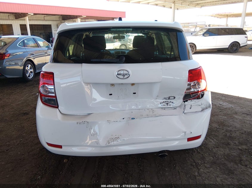 2013 Scion Xd VIN JTKKUPB43D1031306 IAAI salvage auction — REAR END, Salvage Title, sold $2,150 on 2026-07-28 (photo 6)