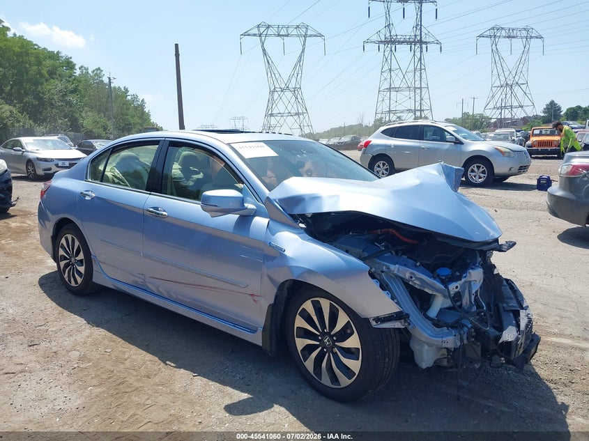 2017 Honda Accord VIN JHMCR6F74HC009223 IAAI salvage auction — FRONT END, Salvage (Pennsylvania), sold $25 on 2026-07-31 (photo 1)
