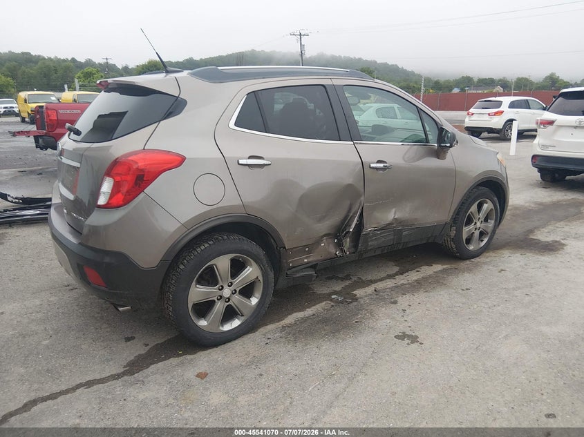 2013 Buick Encore VIN KL4CJBSBXDB081842 IAAI salvage auction — RIGHT SIDE, Salvage (Pennsylvania), sold $300 on 2026-07-18 (photo 4)