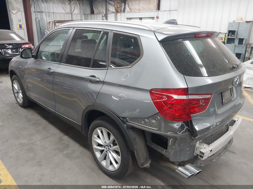2017 BMW X3 VIN 5UXWZ7C3XH0X39840 IAAI salvage auction — REAR END, Wait Title, sold $4,150 on 2026-08-03 (photo 3)