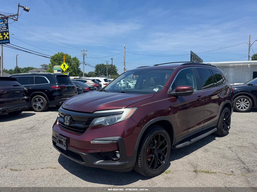 2022 Honda Pilot VIN 5FNYF6H21NB005209 IAAI salvage auction — UNKNOWN, Clear (New Jersey), sold $4,100 on 2026-07-22 (photo 2)