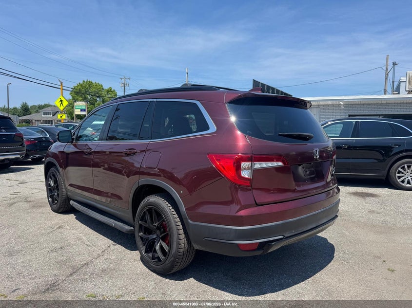 2022 Honda Pilot VIN 5FNYF6H21NB005209 IAAI salvage auction — UNKNOWN, Clear (New Jersey), sold $4,100 on 2026-07-22 (photo 3)