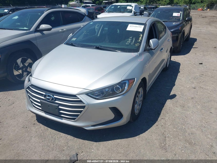 2018 Hyundai Elantra VIN 5NPD74LF5JH277946 IAAI salvage auction — RIGHT FRONT, Salvage (Idaho), sold $1,650 on 2026-07-22 (photo 2)