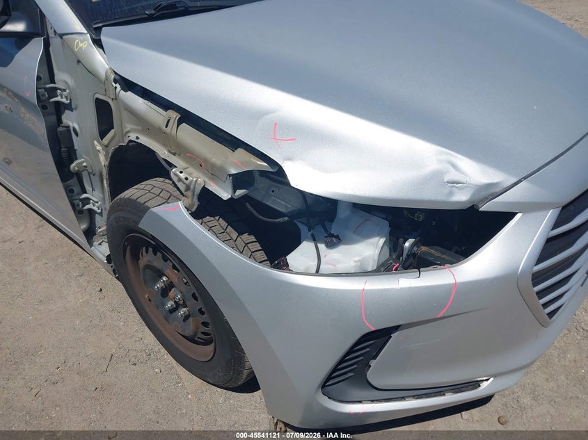 2018 Hyundai Elantra VIN 5NPD74LF5JH277946 IAAI salvage auction — RIGHT FRONT, Salvage (Idaho), sold $1,650 on 2026-07-22 (photo 6)