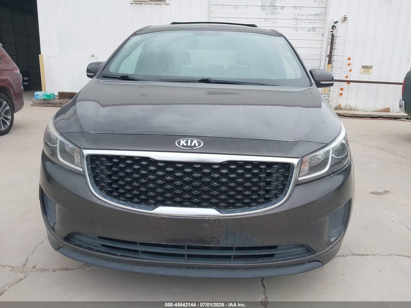 2016 Kia SEDONA VIN KNDMB5C17G6093751 IAAI salvage auction — SIDE, Original (Texas), sold $1,225 on 2026-07-30 (photo 6)