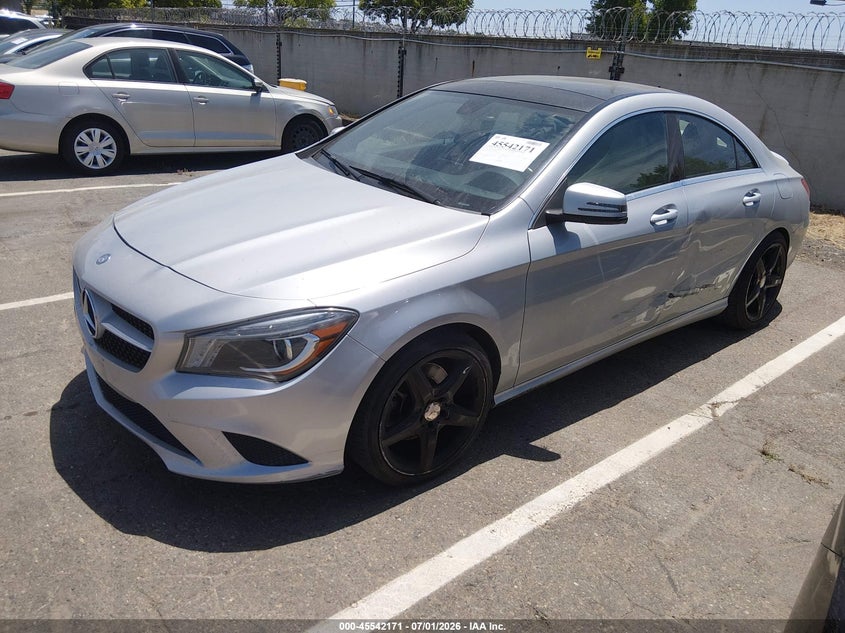 2014 Mercedes-benz VIN WDDSJ4EB3EN038443 IAAI salvage auction — LEFT SIDE, Clear - Dealer Only (California), sold $1,850 on 2026-07-21 (photo 2)
