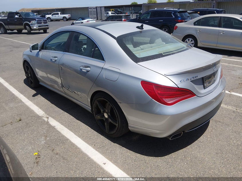 2014 Mercedes-benz VIN WDDSJ4EB3EN038443 IAAI salvage auction — LEFT SIDE, Clear - Dealer Only (California), sold $1,850 on 2026-07-21 (photo 3)
