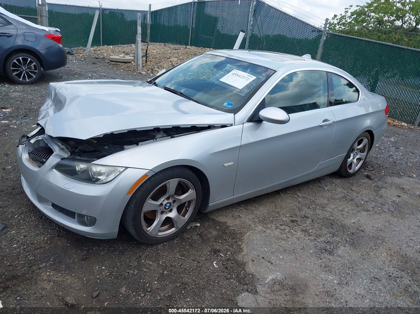 2008 BMW 3 series VIN WBAWB33548P134474 IAAI salvage auction — FRONT END, Clear (Virginia), sold $550 on 2026-07-30 (photo 2)