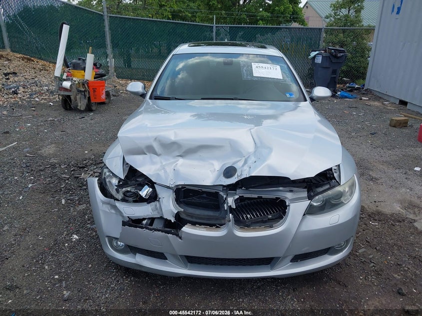 2008 BMW 3 series VIN WBAWB33548P134474 IAAI salvage auction — FRONT END, Clear (Virginia), sold $550 on 2026-07-30 (photo 6)