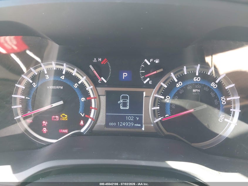 2018 Toyota 4runner VIN JTEBU5JR8J5511706 IAAI salvage auction — RIGHT FRONT, Salvage Title, sold $6,800 on 2026-07-20 (photo 7)