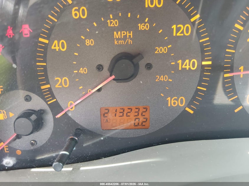 2003 Infiniti G35 VIN JNKCV51E33M323542 IAAI salvage auction — LEFT FRONT, Clear (Alabama), sold $125 on 2026-07-20 (photo 7)