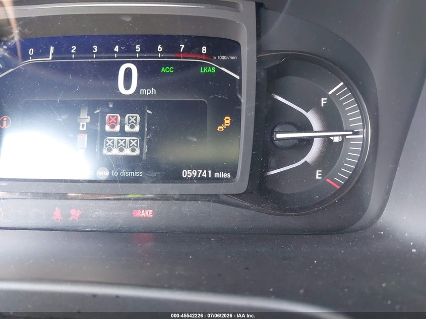 2023 Honda Passport VIN 5FNYF8H68PB002907 IAAI salvage auction — FRONT END, Wait Title, sold $9,050 on 2026-08-26 (photo 7)