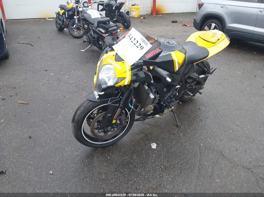 2007 Suzuki Gsx-r750 VIN JS1GR7KA072101468 IAAI salvage auction — LEFT SIDE, Mv-907A (New York), sold $1,400 on 2026-07-29 (photo 2)