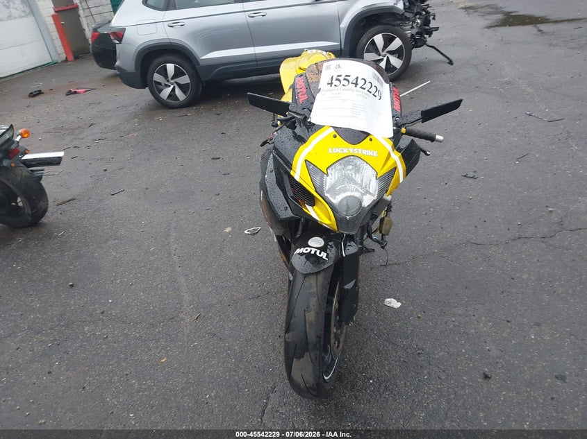 2007 Suzuki Gsx-r750 VIN JS1GR7KA072101468 IAAI salvage auction — LEFT SIDE, Mv-907A (New York), sold $1,400 on 2026-07-29 (photo 5)