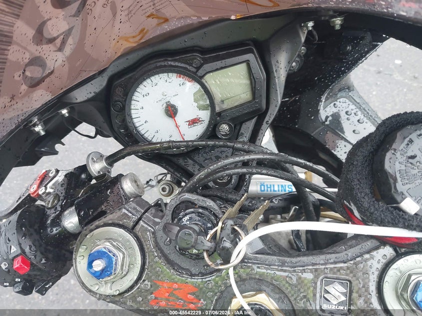 2007 Suzuki Gsx-r750 VIN JS1GR7KA072101468 IAAI salvage auction — LEFT SIDE, Mv-907A (New York), sold $1,400 on 2026-07-29 (photo 7)