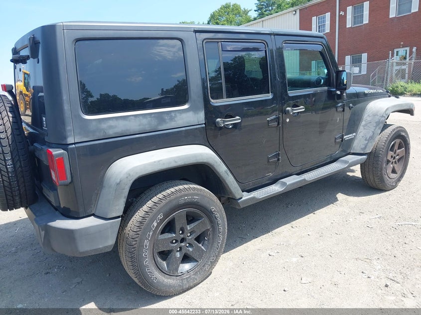 2011 Jeep Wrangler unlimited VIN 1J4HA6H1XBL503417 IAAI salvage auction — FRONT END, Clear (Massachusetts), sold $2,100 on 2026-07-18 (photo 4)